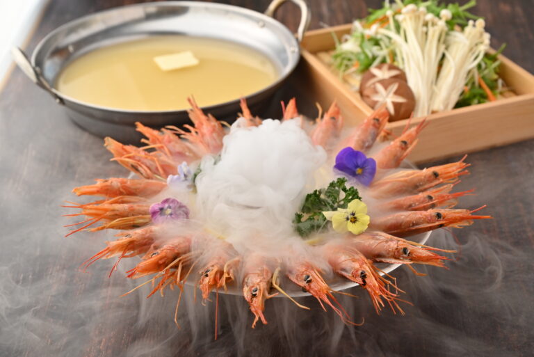 名物！赤海老しゃぶしゃぶ
