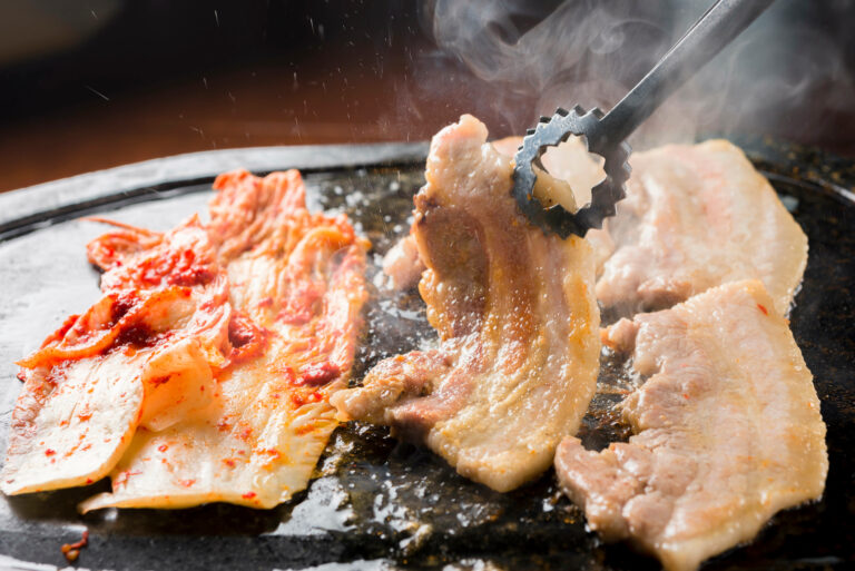 人気のサムギョプサル食べ放題